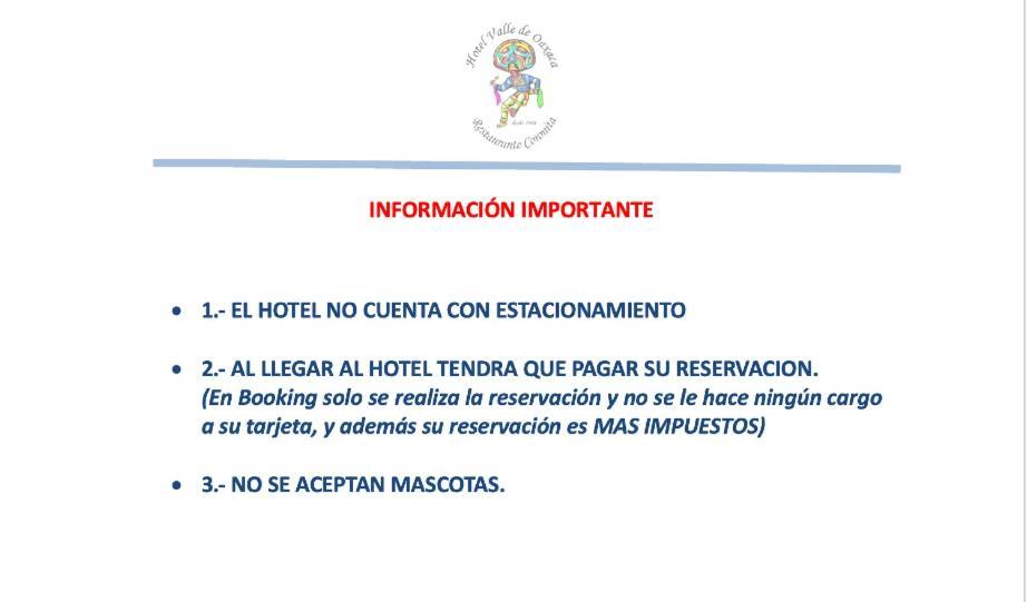 Hotel Valle De Oaxaca Exteriör bild